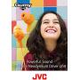JVC HAFX5A Gumy Plus Inner Ear Headphones (Blue)