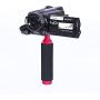 Movo Photo SVH5 Solid Aluminum Handgrip Video Stabilizer for DSLR Cameras and Camcorders