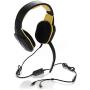 PS4 Xbox one 3.5mm Stereo Gaming Headset for Playstation 4 Xbox 1 PC Smartphone Tablet and Mac with Detachable Microphone (Yellow)
