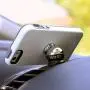 Original Steelie Car Phone Mount Magnetic - All-Metal Car Mount for Smartphone&360° Magnetic Mount (Silver)