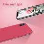 OTOFLY Liquid Silicone Gel Rubber Full Body Protection Shockproof Case for iPhone Xs/iPhone X，Anti-Scratch&Fingerprint Basic-Cases，Compatible with iPhone X/iPhone Xs 5.8 inch (2018), (Hibiscus)