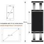 FeelPower Cell Phone Stand Holder, Tablet Clip Holder,Long Arm Gooseneck Flexible Lazy Bracket for ipad/iPhone X/8/7/6/6s Plus Samsung S8/S7 Mount for Desktop Bedroom, Office, Bathroom, Kitchen.