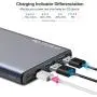 TOZO WB1 Portable Charger 10000mAh Super Slim and Light Fast Power Bank 18W PD+Quick Charge 3.0 High-Speed Charging External Battery Pack with USB C Input/Output for iPhone,iPad,Samsung and More Gray TOZO WB1 Portable Charger 10000mAh Super Slim and Light Fast Power Bank 18W PD+Quick Charge 3.0 High-Speed Charging External Battery Pack with USB C Input/Output for iPhone,iPad,Samsung and More Gray