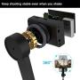 Single Axis Handheld Gimbal Stabilizer,3 in 1 Portable Smartphone Video Stabilizer Selfie Stick Tripod Upgrade Anti-Shake Follow Mode,360° Rotate with Remote for iPhone Android Phone Blogger Youtuber