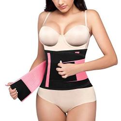 ZOUYUE Womens Waist Trainer Belt, Back Brace for Lower Back Pain, Waist Trimmer for Weight Loss, Slimming Body Shaper Belt