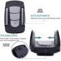 Windshield Car Phone Mount Universal Cell Phone Holder Car Long Arm Holder for iPhone Xs Max R X 8 Plus 7 Plus 6S Samsung Galaxy S9 S8 Edge S7 S6 LG Sony and More (20inch)