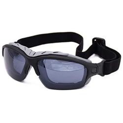 Viriber Ski Goggles, Motorcycle Goggles Dust-Proof Protective Combat Goggles Military Sunglasses Outdoor Tactical Goggles to Prevent Particulates