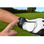 Golf Buddy Aim W10 GPS Watch aim W10 Golf GPS Watch with Red/White/Blue Wristband, Black, Medium