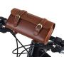 Ruiqas Bicycle Storage Bag, Bicycle Cycling Front Frame Tube Handlebar Bag Pouch Bicycle Mobile Phone Holder Storage Bag