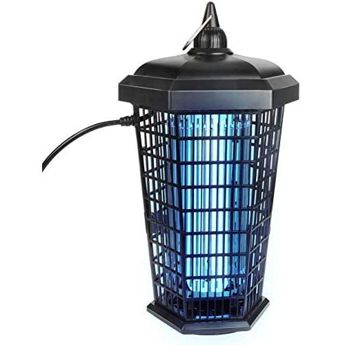 BYGBUG Waterproof Bug Zapper for Outdoor&Indoor, Powerful 30W/4200V Electric Mosquito Killer with Off Button, Electronic Mosquito Lamp with Off Button, Insect Fly Trap for Home/Backyard/Patio