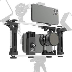 DREAMGRIP Evolution 2020 PRO Universal Modular Transformable Rig System for Any Smartphone, Action and DSLR Cameras. Renewed Basic Phone Video Kit for Vlogging, Youtubers, Journalists or Movie-Makers