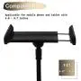 Cellphone & Tablet 2 in 1 Stand Holder Clip with Grip Flexible Long Arm Gooseneck Bracket Mount Clamp Compatible with Pad/iPhone X/8/7/6/6s Plus Samsung S8/S7 Amazon Kindle Fire HD and More- Black Cellphone & Tablet 2 in 1 Stand Holder Clip with Grip Flexible Long Arm Gooseneck Bracket Mount Clamp Compatible with Pad/iPhone X/8/7/6/6s Plus Samsung S8/S7 Amazon Kindle Fire HD and More- Black