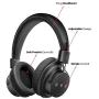 Mpow H1 Bluetooth Headphones Over-Ear, Rapid Charge, Lightweight Wireless Headset for Sport, Powerful Bass Headphones and Wired Mode for PC/Cell Phones