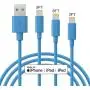 Marchpower MFi Certified Lightning Cable - 3Pack 3FT 6FT 9FT Extra Long USB Charging Cable Compatible with iPhone 11 Pro Xs Max XS XR X 8 7 6S 6 Plus SE 5S 5C 5 iPad iPod and More - Blue Marchpower MFi Certified Lightning Cable - 3Pack 3FT 6FT 9FT Extra Long USB Charging Cable Compatible with iPhone 11 Pro Xs Max XS XR X 8 7 6S 6 Plus SE 5S 5C 5 iPad iPod and More - Blue