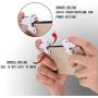 Mobile Game Controller Sensitive Click Shoot and Aim Buttons L1R1 Mobile Phone Trigger Controllers Mobile Game Joystick for PUBG/Fornite/Knives Out/Rules of Survival - 1Pair