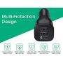 Adaptive Fast Charging Dual-Port Car Charger with USB Type C Charger Cable Compatible Samsung Galaxy S9 / S9+ / S8 / S8 Plus/Active/Note 8 / Note 9 and More