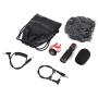 Smartphone Video Microphone Kit with LED Light,Phone Holder,Tripod Vertical & Horizontal Vlog YouTube Filmmaker Video Kit for iPhone 7 8 X XS MAX 11 Pro Samsung Huawei