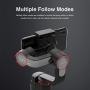 MOZA Mini-S Essential Foldable Gimbal stabilizer for Smartphone Timelapse Object Tracking Zoom Vertigo Inception 3-Axis Video Stabilizer for iPhone Xs/Max/Xr/X/11 Pro Max Samsung Note 9/S9 Huawei