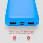 3-Pack Miady 10000mAh Dual USB Portable Charger, Fast Charging Power Bank with USB C Input, Backup Charger for iPhone X, Galaxy S9, Pixel 3 and etc (Red, Blue & Black)