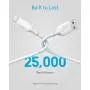 iPhone Charger, Anker Powerline III Lightning Cable 6 Foot iPhone Charger Cord MFi Certified for iPhone 11 Pro Max, 11 Pro, X, Xs, Xr, Xs Max, 8, 7, 6 and More, Ultra Durable (White, Upgraded)