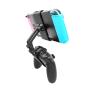 dainslef Nintendo Switch Pro Controller Mount for Switch, Foldable Pro Controller Holder/Clip/Clamp for Switch Console（Switch and the Controller Are Not Included)
