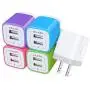 USB Wall Charger, Charger Adapter, Ailkin 5-Pack 2.1Amp Dual Port Quick Charge Plug Cube for iPhone 12/SE/11 Pro Max/8/7/6S/6S Plus/6 Plus/6, Samsung Galaxy, LG, HTC, Moto, Kindle Charging Box Block