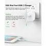 18W USB C Fast Charger for iPhone 11, 11 Pro, 11 Pro Max, XR, Xs, Xs Max, X, 8, 8 Plus, iPad Pro 12.9 Gen 1/2, iPad Pro 10.5, iPad Air 3, iPad Mini 5, Foldable Plug, LED Indicator, with Charging Cable 18W USB C Fast Charger for iPhone 11, 11 Pro, 11 Pro Max, XR, Xs, Xs Max, X, 8, 8 Plus, iPad Pro 12.9 Gen 1/2, iPad Pro 10.5, iPad Air 3, iPad Mini 5, Foldable Plug, LED Indicator, with Charging Cable