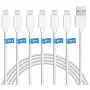 iPhone Charger, 6Pack 3FT Lightning Cable Sundix iPhone Charger Cable Charging Cord Compatible iPhone Xs MAX XR X 8 8Plus 7 7Plus 6s 6sPlus 6 6Plus SE 5 SE iPad iPod & More (white) iPhone Charger, 6Pack 3FT Lightning Cable Sundix iPhone Charger Cable Charging Cord Compatible iPhone Xs MAX XR X 8 8Plus 7 7Plus 6s 6sPlus 6 6Plus SE 5 SE iPad iPod & More (white)