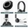 Bluetooth Headset, Angteela Truker Bluetooth Headset with Microphone, Wireless Headset 5.0 with Mute Button, 24 Hours Working Time, for Cell Phone and Laptop on Business Office.(BH-M91) Bluetooth Headset, Angteela Truker Bluetooth Headset with Microphone, Wireless Headset 5.0 with Mute Button, 24 Hours Working Time, for Cell Phone and Laptop on Business Office.(BH-M91)
