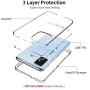 Samsung Galaxy S20 Plus Case Clear 6.7 inch 2020, FLOVEME 3 in 1 Hybrid Duty Shockproof Protection Samsung S20 Plus Cases Armor Tough Basic Phone Case for Samsung S20 Plus 5G Case S20 Plus Accessories