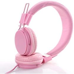 CICIN Wired Stereo Bass Headset Gaming Headphones, Earmuffs Headset Gaming Headset with Mic for Mobile Phones PC,A