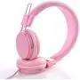 CICIN Wired Stereo Bass Headset Gaming Headphones, Earmuffs Headset Gaming Headset with Mic for Mobile Phones PC,A