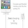 iPhone 4s Cable, 30-Pin USB Sync and Charging Data Cable for iPhone 4/4S/3G/3GS, iPad 1/2/3, and iPod (5/1.5 Meter) - Pack of 2