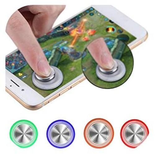 Gaming Sensors | Q8 Plus Round Game Joystick Mobile Phone Rocker for Android Tablet Metal Button Controller for Pubg Controller