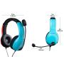 PDP 500-162-NA-BLRD Nintendo Switch LVL40 Wired Stereo Headset Joycon Blue/Red, 500-162-NA-BLRD - Nintendo Switch