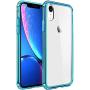 Mkeke Compatible with iPhone XR Case,Clear Anti-Scratch Shock Absorption Cover Case for iPhone XR Green