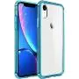 Mkeke Compatible with iPhone XR Case,Clear Anti-Scratch Shock Absorption Cover Case for iPhone XR Green