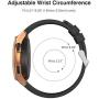 MoKo Band Compatible with Samsung Galaxy Watch 3 45mm/Galaxy Watch 46mm/Galaxy Gear S3 Classic/Frontier/Ticwatch pro/E2/S2/Huawei Watch GT 2e 46mm, 22mm Silicone Replacement Strap - Black