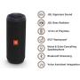 JBL FLIP 4 - Waterproof Portable Bluetooth Speaker - Black