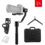 MOZA Air 3-Axis Handheld Gimbal Camera Stabilizer+Dual Handle Grip+Wireless Thumb Controller OLED Display+Accessory Mount W/Max Payload of 7 lbs/3200g Support All Mirrorless Cameras and Most DSLRs