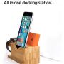 Spigen S370 Designed for Apple Watch Stand and Cell Phone Stand for Any Apple Watch Series and Phone