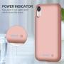 Trswyop Battery Case for iPhone XR, 6800mAh Portable Charging Case for iPhone XR Rechargeable Backup External Battery Pack Extended Battery Protective Charger Case(6.1inch)-Rose Gold