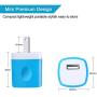 USB Wall Adapter, Charger Cubes, 5Pack 1A Travel Single Port Wall Charger Plug Charging Block Box Compatible iPhone X/XR/8/8 Plus/7/6S Plus, Samsung Galaxy S10e S10 S9 S8 Plus/S7/Note 10/9/8, LG G8 G7
