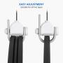 [Pro Version] KIWI design VR Cable Management System, Retractable VR Ceiling Pulley System for HTC Vive/HTC Vive Pro/Oculus Rift S/PS VR/Microsoft MR/Samsung Odyssey VR Accessories (White, 1 Pack)