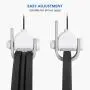 [Pro Version] KIWI design VR Cable Management System, Retractable VR Ceiling Pulley System for HTC Vive/HTC Vive Pro/Oculus Rift S/PS VR/Microsoft MR/Samsung Odyssey VR Accessories (White, 1 Pack)