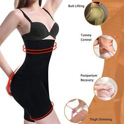 Nebility Women Waist Trainer Shapewear Tummy Control Body Shaper Shorts Hi-Waist Butt Lifter Thigh Slimmer