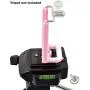 DaVoice Cell Phone Tripod Adapter Mount Holder Clamp Compatible with iPhone X XS Max XR Se 8 7 6 Plus Samsung Galaxy S9 S8 S7 Adjustable Smartphone Bracket Clip Cellphone Attachment (Light Pink) DaVoice Cell Phone Tripod Adapter Mount Holder Clamp Compatible with iPhone X XS Max XR Se 8 7 6 Plus Samsung Galaxy S9 S8 S7 Adjustable Smartphone Bracket Clip Cellphone Attachment (Light Pink)