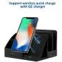 EasyAcc Fast Wireless Charger Desk Organizer USB Charging Station, Multi-Device iPhone iPad Tablet Charging Station Dock Stand, Induction Charger for iPhone 11 Pro X XS MAX XR 8, Samsung S10 S10e S9 EasyAcc Fast Wireless Charger Desk Organizer USB Charging Station, Multi-Device iPhone iPad Tablet Charging Station Dock Stand, Induction Charger for iPhone 11 Pro X XS MAX XR 8, Samsung S10 S10e S9