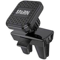 Phone Car Holder, SPARIN Universal Magnetic Car Phone Holder Mount for iPhone 11/11 Pro / 11 Pro Max/XS/X/SE 2, Samsung Galaxy S20 / S20 Plus/Note 10 and More, 360° Rotation