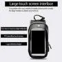 XQK Bike Frame Bag, Waterproof Cycling Handlebar Pouch Bag Front Top Tube TPU Touchscreen Sun Visor Cell Phone Holder for Smartphone Under 6 Inches Headphone Hole XQK Bike Frame Bag, Waterproof Cycling Handlebar Pouch Bag Front Top Tube TPU Touchscreen Sun Visor Cell Phone Holder for Smartphone Under 6 Inches Headphone Hole